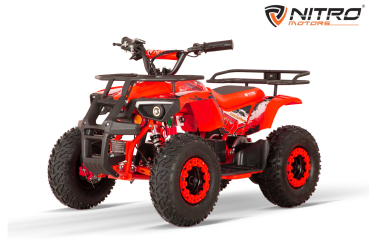 Preview: NITRO MOTORS 1200W Eco mini Kinder Quad Dusty BTF profile XL